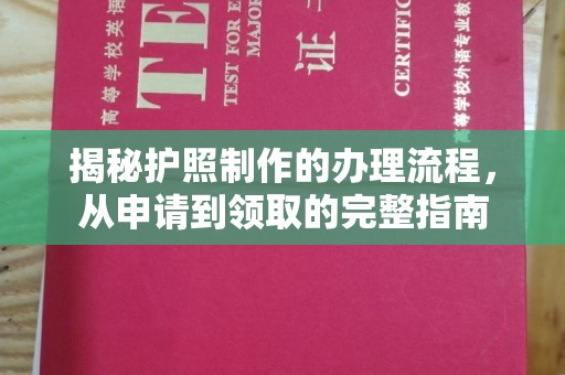 麻栗坡揭秘护照制作的办理流程，从申请到领取的完整指南
